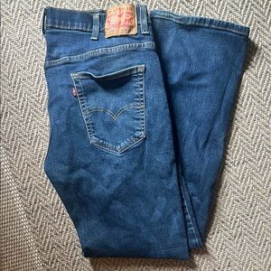 Levi's Blue Bootcut Jeans Classic Style